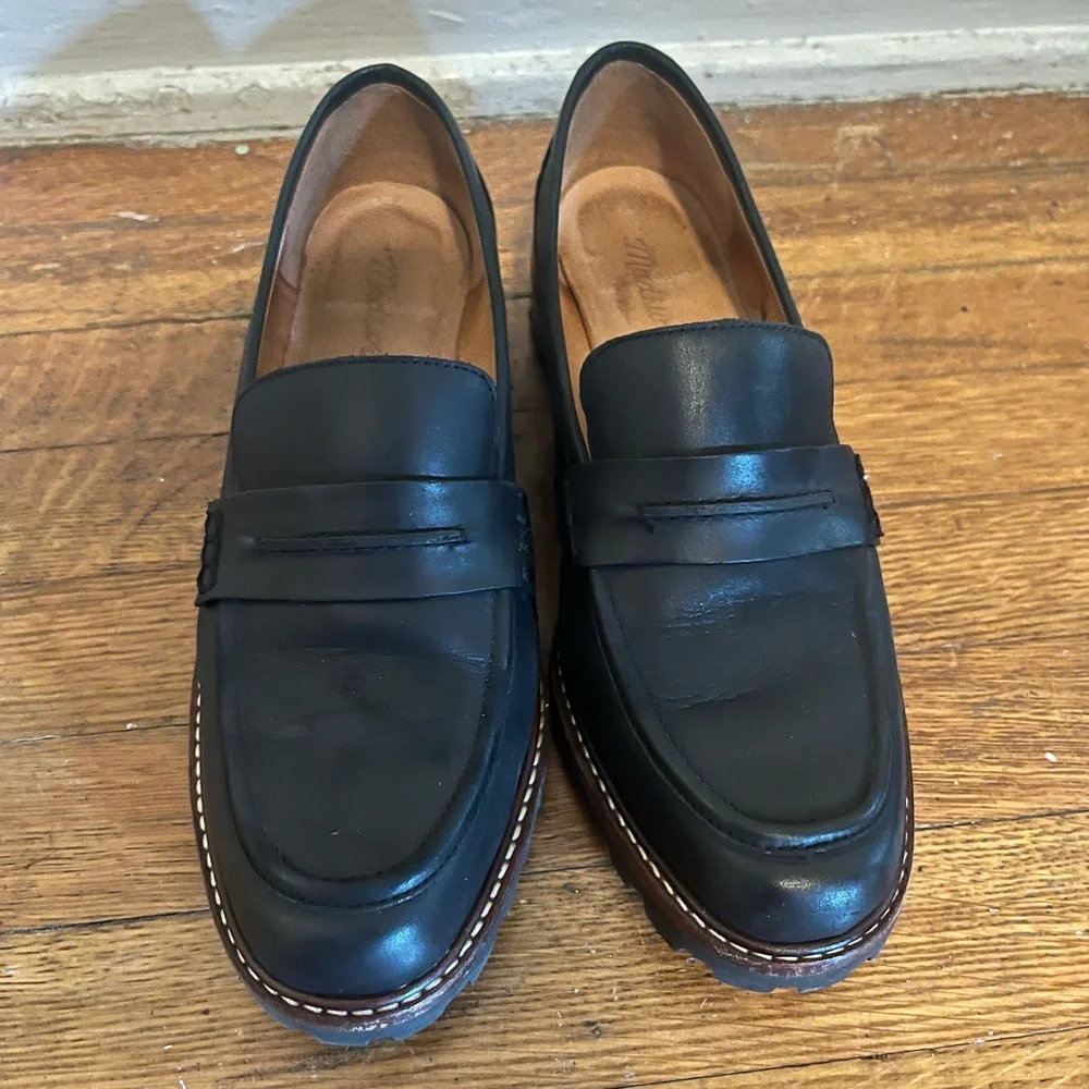 Madewell The Corinne Lugsole Loafer 7.5 - Picture 5 of 8
